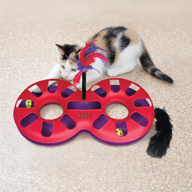 KONG Active Eight Track - Ball Chaser Interactive Cat Toy image 0