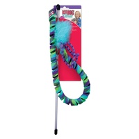 KONG CAT Curlz Teaser Wand Interactive Cat Toy image 0