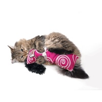 KONG Kickeroo Swirls North American Catnip Cat Toy in Assorted Colours image 0