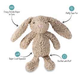 Fringe Studio Bunny Love Soft Plush Dog Toy image 0