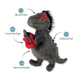 Fringe Studio Rocker Rex Dinosaur Plush Dog Toy - Extra Large image 0