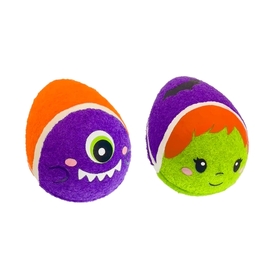 KONG Halloween AirDog Squeaker Egg Fetch Dog Toy - Pack of 2 Balls image 0