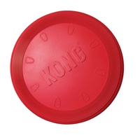 KONG Flyer Frisbee Classic Red Non-Toxic Rubber Fetch Dog Toy  image 0