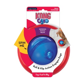 KONG Gyro Treat Dispensing Wobbler Dog Toy image 0