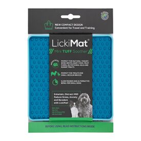 Lickimat Mini Tuff Soother Slow Food Bowl Anti-Anxiety Mat for Dogs image 0