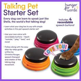 Hunger For Words Talking Pet Starter Set image 0