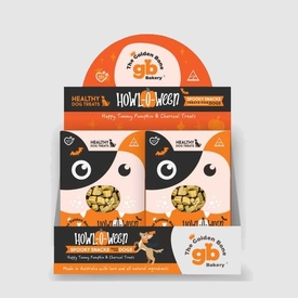 Golden Bone Bakery HOWL-O-WEEN Dog Treats 16 x 40g Snack Packs image 0