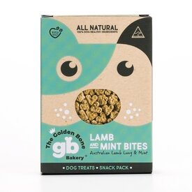 Golden Bone bakery POS Display 16 x 40g - Lamb & Mint Bites Dog Treats image 0