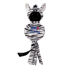 KONG Wubba No Stuff Squeaker Dog Toy - Large Zebra image 0