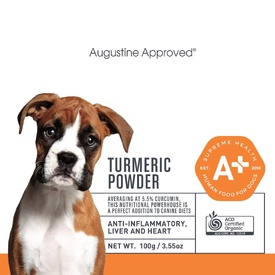 Augustine Approved Anti-Inflammatory Turmeric Powder for Dogs 100G   image 0