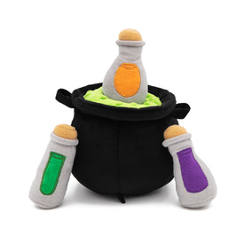 Zippy Paws Halloween Burrow Interactive Dog Toy - 3 Squeaker Toys in a Cauldron image 0