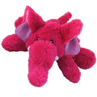 KONG Cozie - Low Stuffing Snuggle Dog Toy - Elmer Elephant - Medium image 0