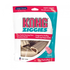 KONG Stuff'N Ziggies Puppy Recipe Breath Freshening Dog Treats - Made in USA image 0