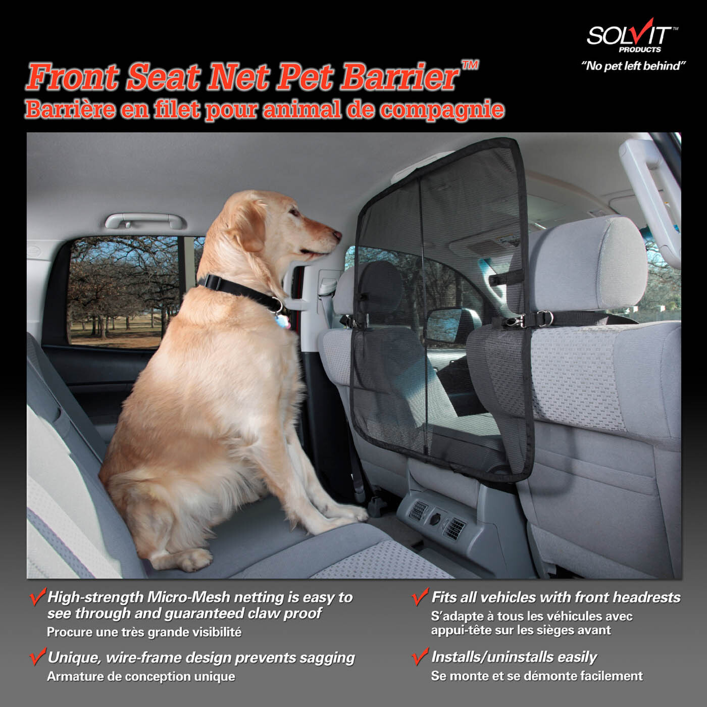 backseat barrier pet protector