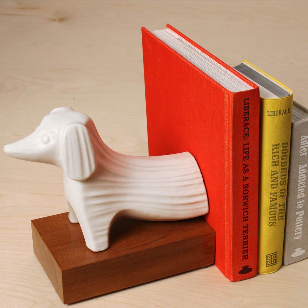 Designer Bookends - Ceramic bookends