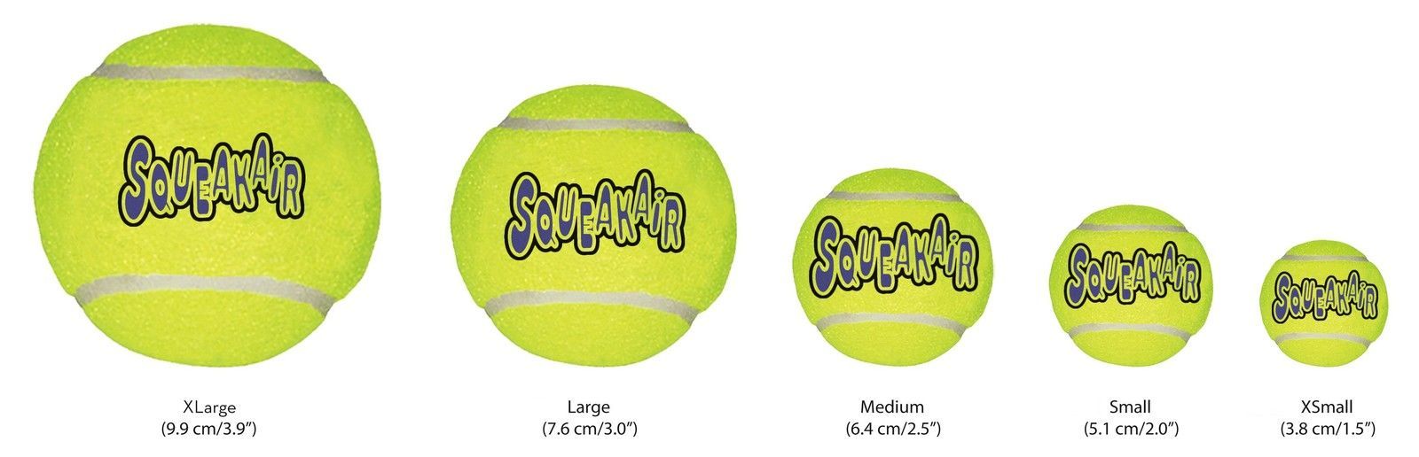 kong air squeaker tennis balls