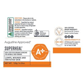 Augustine Approved Superheal Salve for Lumps, Wounds & Irritated Skin for Dogs image 1