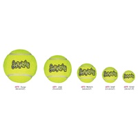 KONG AirDog Squeaker Balls Non-Abrasive Dog Toys - Medium image 1