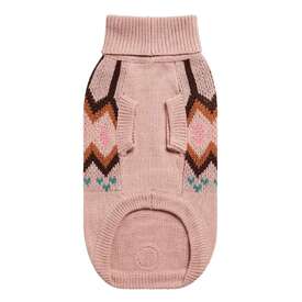 GF Pet Heritage Jumper Knitted Dog Sweater in Pink image 1