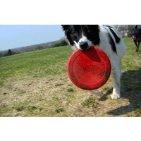 KONG Flyer Frisbee Classic Red Non-Toxic Rubber Fetch Dog Toy  image 1