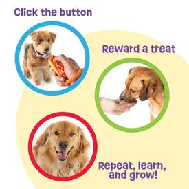 Brightkins Smarty Pooch Dog Training Clicker: Hot Dog image 1