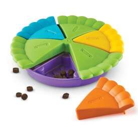 Brightkins Slice of Pie Interactive Treat & Food Puzzle Toy image 1