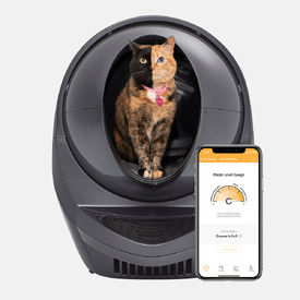 Litter Robot III Connect WIFI- Enabled Automatic Self Cleaning Cat Litter System - Bisque image 1