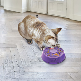 KONG Licks Spin Multi-Layered Spinning Food Bowl - Bulk Packs of 3 image 1