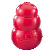 KONG Classic Red Stuffable Non-Toxic Fetch Interactive Dog Toy - Small image 1