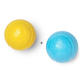 West Paw Boundr Fetch Dog Toys - Pack of 2 Balls - Guaranteed Tough image 1