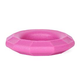 Zippy Paws ZippyTuff+ Fetch & Tug Dog Toy - Magenta Ring  image 1