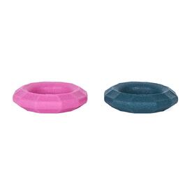 Zippy Paws ZippyTuff+ Dog Toy - Small Ring 2-Pack - Emerald & Magenta  image 1