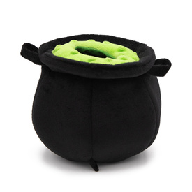 Zippy Paws Halloween Burrow Interactive Dog Toy - 3 Squeaker Toys in a Cauldron image 1