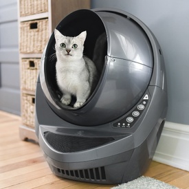 Litter Robot III Connect WIFI- Enabled Automatic Self Cleaning Cat Litter System - Bisque image 2