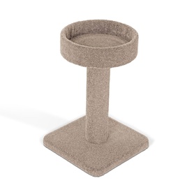 BOSSCAT Duke Premium Cat Scratcher with Claw-Care Carpet Post & Sleeping Nook image 2