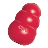 KONG Classic Red Stuffable Non-Toxic Fetch Interactive Dog Toy - Small image 2