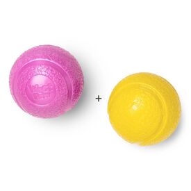 West Paw Boundr Fetch Dog Toys - Pack of 2 Balls - Guaranteed Tough image 2