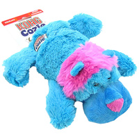 KONG Cozie - Low Stuffing Snuggle Dog Toy - King Lion image 2