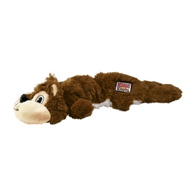 KONG Scrunch Knots No Stuffing Dog Toy Squirrel image 2