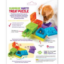 Brightkins Surprise Party! Dog Treat & Food Interactive Puzzle Toy image 3