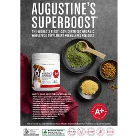 Augustine Approved Augustine's Superboost Wholefood Supplement for Dogs 220g image 3