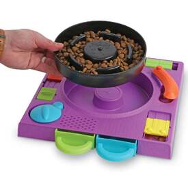 Brightkins DJ Doggo Interactive Dog Toy & Puzzle Feeder image 4