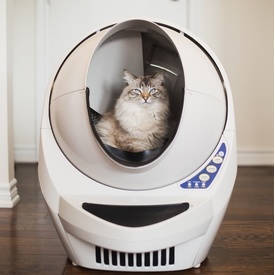 Litter Robot III Connect WIFI- Enabled Automatic Self Cleaning Cat Litter System - Bisque image 4