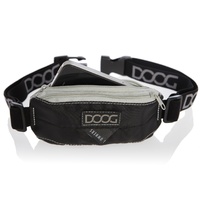 DOOG Hands-Free Dog Walking Mini Belt in Grey & Neon Pink image 4