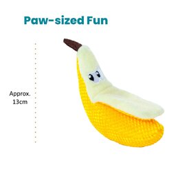 Petstages Dental Banana Catnip Chew Toy for Cats image 4