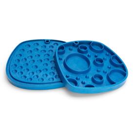 West Paw Feast Lick Mat Slow Feeder for Dogs - Bubbles image 4