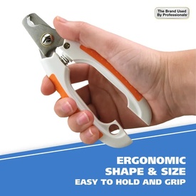 Wahl Orange & White Ergonomic Dog Nail Clippers image 4