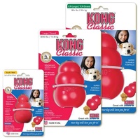 KONG Classic Red Stuffable Non-Toxic Fetch Interactive Dog Toy - Small image 5