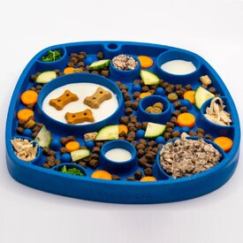 West Paw Feast Lick Mat Slow Feeder for Dogs - Bubbles image 5