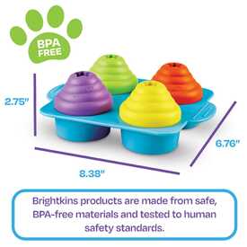 Brightkins Cupcake Party! Interactive Dog Treat Dispensing Toy & Puzzle image 7